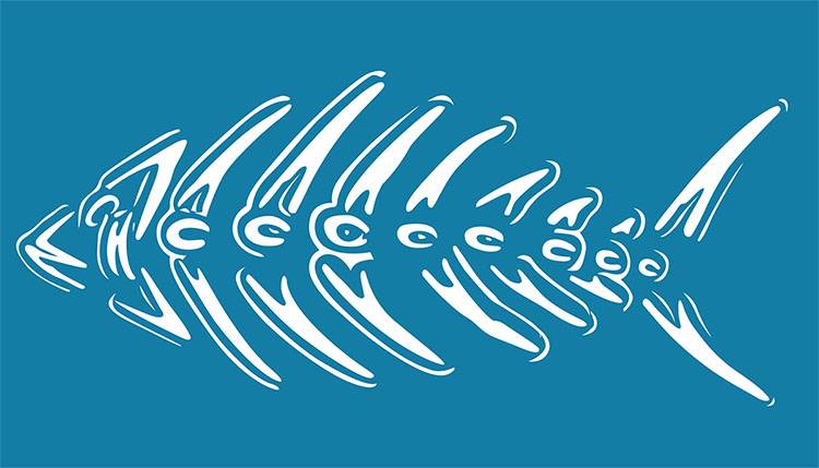 Blu Fish House logo