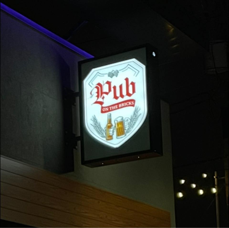 Pub on the Bricks Rogers logo