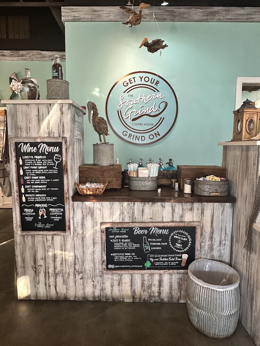 The Southern Grind Coffee House at the WHARF