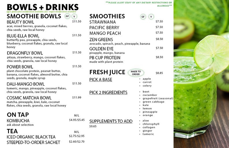 General Menu