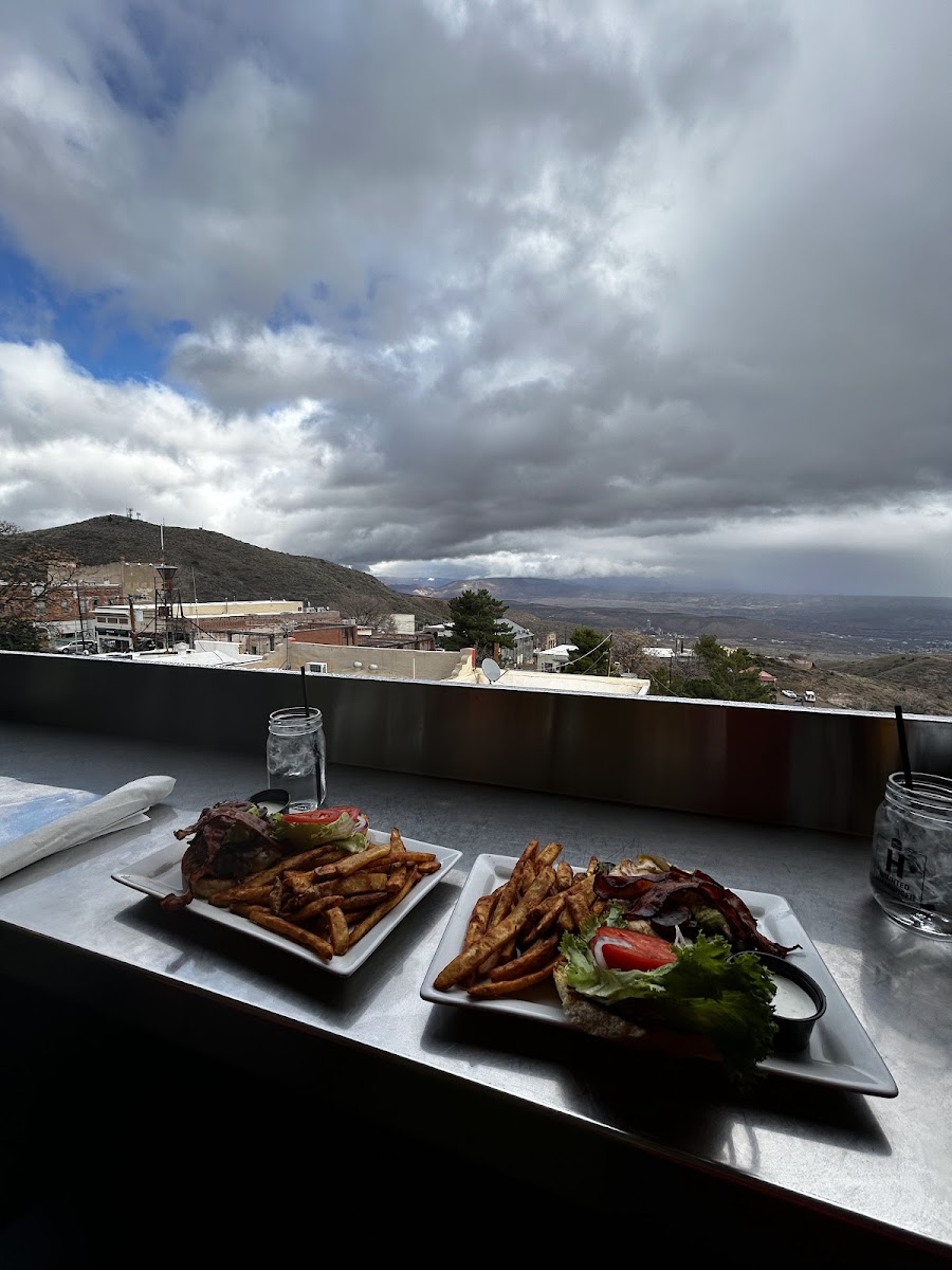 Haunted Hamburger Exterior Photo - Haunted Hamburger American in Jerome, AZ