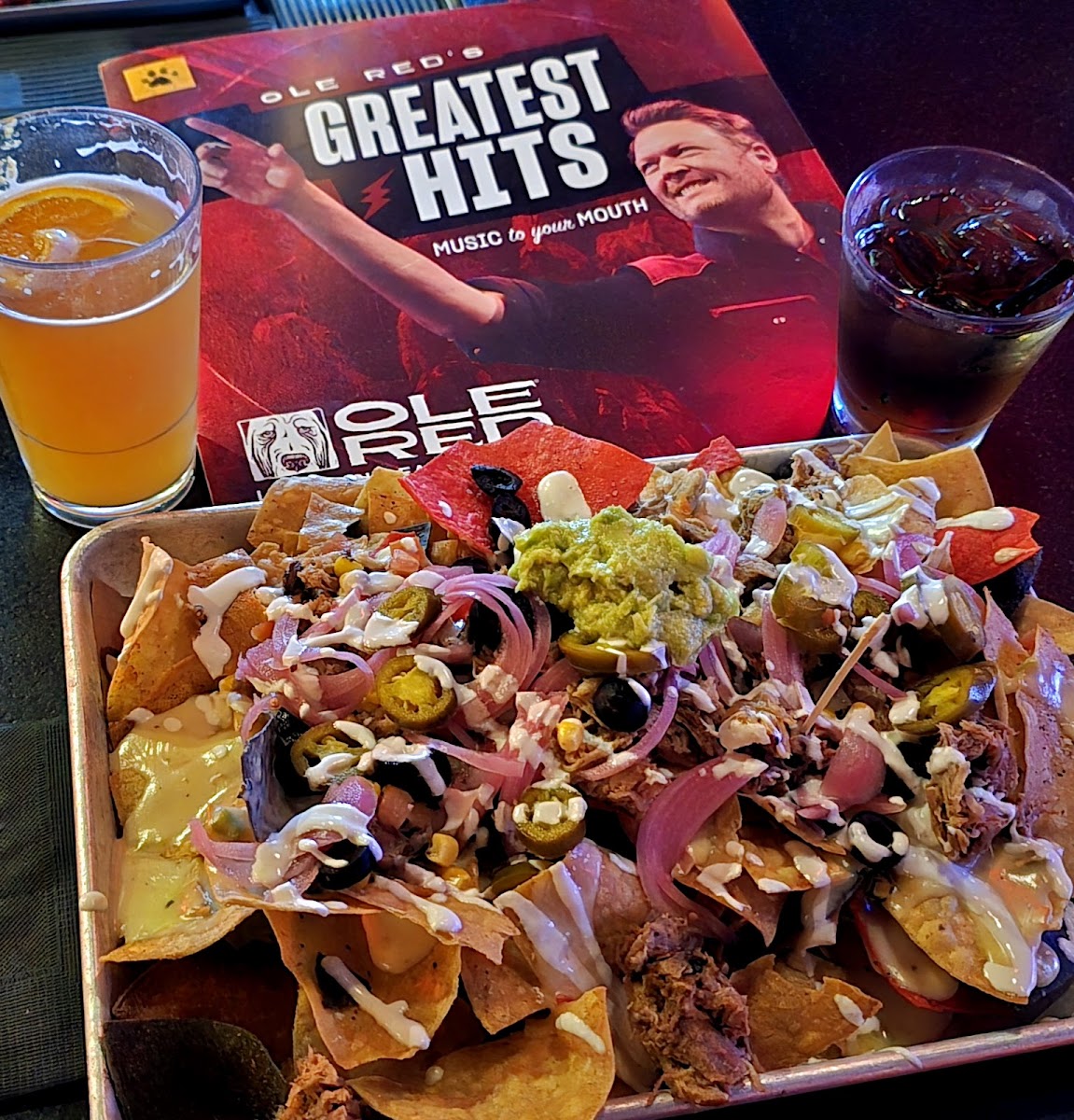 Ole Red Food Photo - Ole Red Bars in Gatlinburg, TN