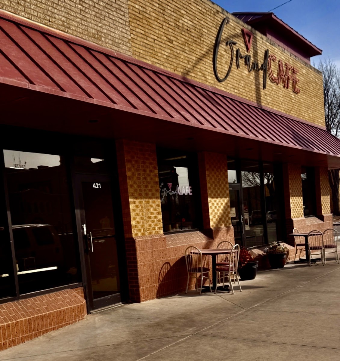 The Grand Cafe Exterior Photo - The Grand Cafe Cafe in Ponca City, OK