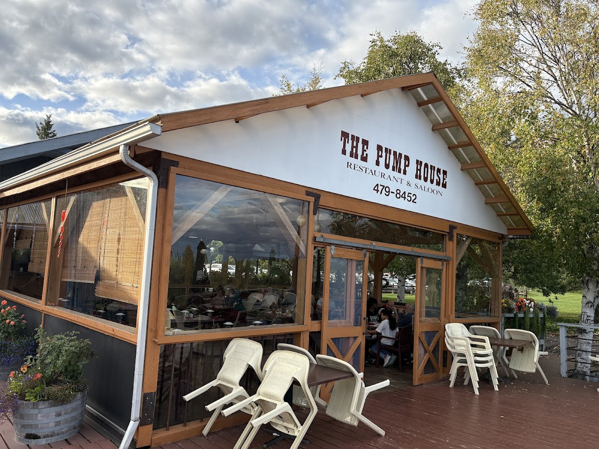 The Pump House Restaurant Fairbanks Exterior Photo - The Pump House Restaurant Fairbanks Bar & Grill in Fairbanks, AK